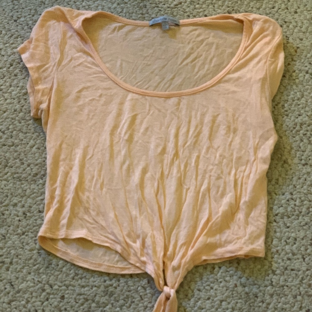 Charolette Russe Orange Crop Top
